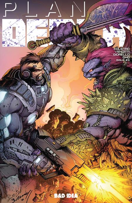 Planet Death #3 (Of 4) Cover C Mark Bagley