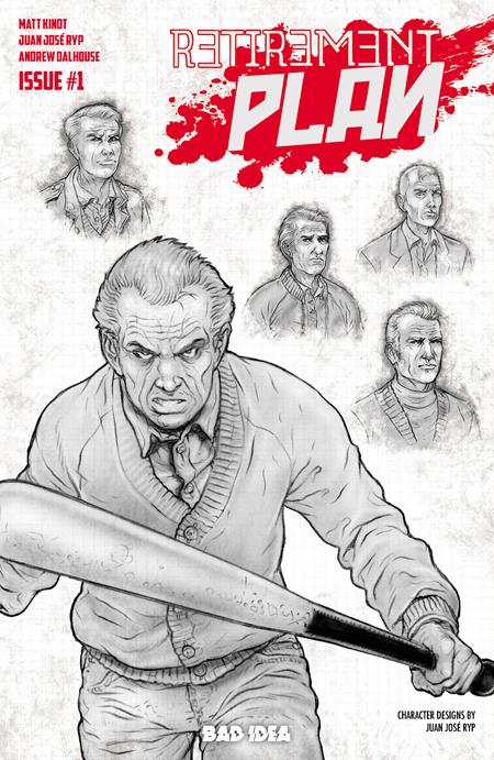 Retirement Plan #1 (One Shot) Cover F 1:20 Juan Jose Ryp Design