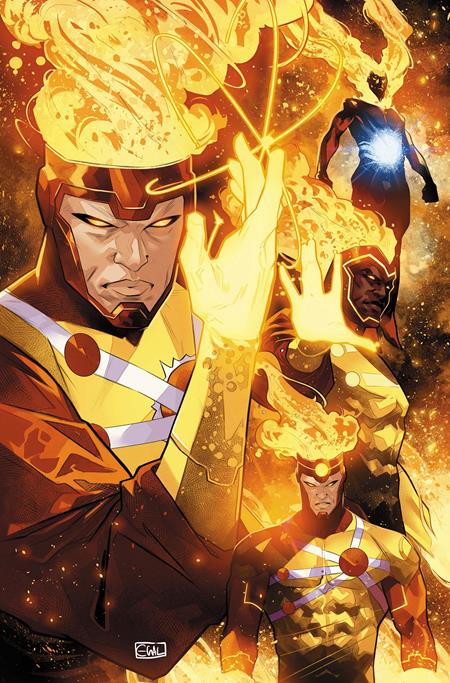 Fury of Firestorm #8 Cover B Edwin Galmon Card Stock