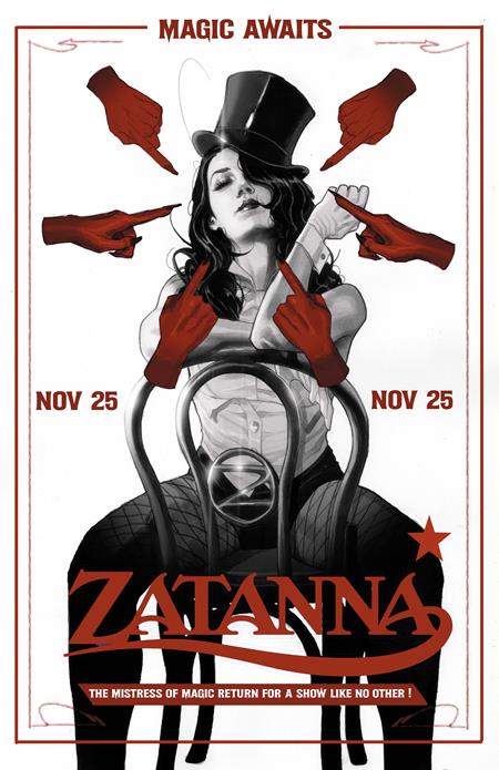 Zatanna 2026 #8 Cover B Joshua Sway Swaby Card Stock