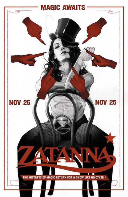 Zatanna 2026 #8 Cover B Joshua Sway Swaby Card Stock