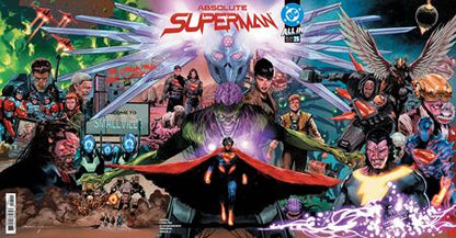 Absolute Superman #25 Cover A Rafa Sandoval Gatefold Triptych