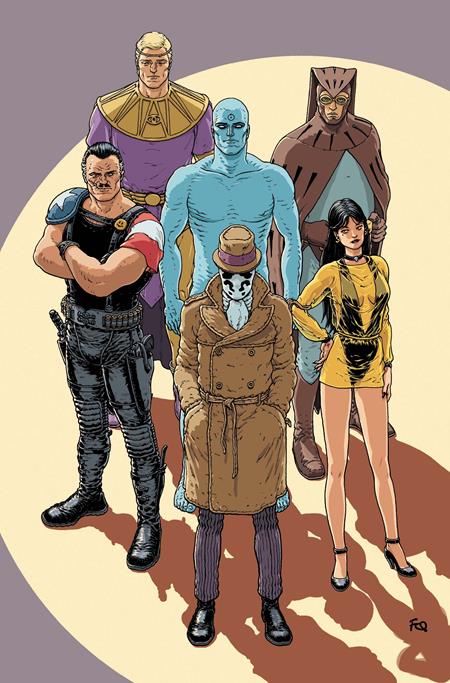 Batman #15 Cover F Frank Quitely Watchmen 40th Anniversary Card Stock