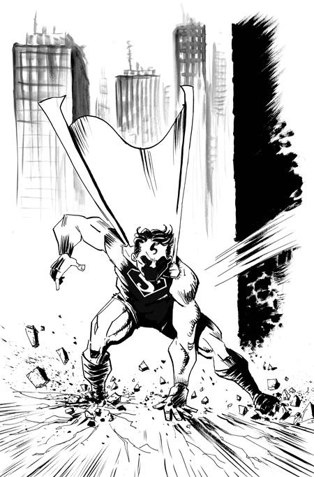 Superman The Stranger #3 Cover C Jeff Lemire Card Stock