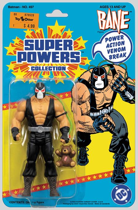 Batman #497 Cover D Jason Geyer & Alex Saviuk Bane Super Powers