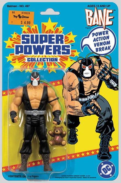 Batman #497 Cover D Jason Geyer & Alex Saviuk Bane Super Powers