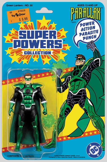 Green Lantern #50 Cover B Jason Geyer & Alex Saviuk Parallax Super Powers