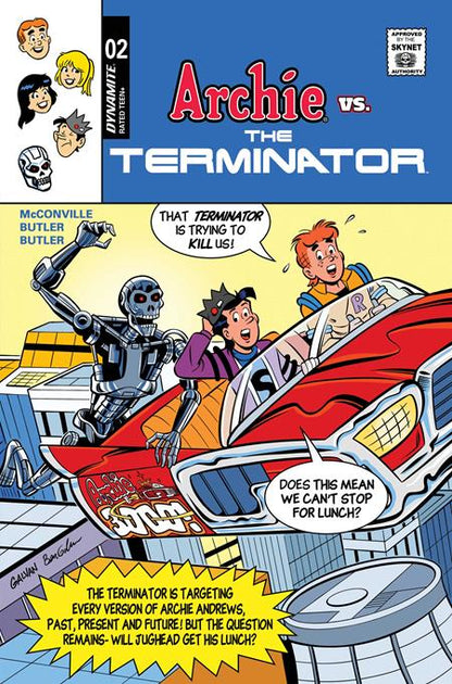 Archie Vs. The Terminator #2 Cover D Bill Galvan