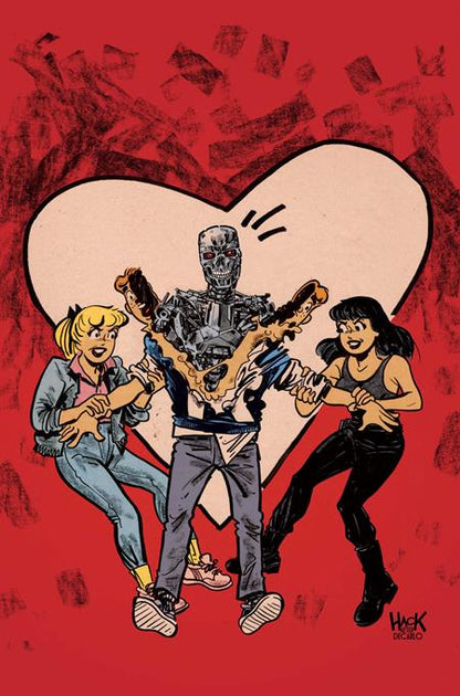 Archie Vs. The Terminator #2 Cover F Robert Hack LTD Virgin