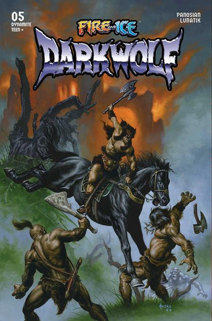 Fire And Ice: Darkwolf #5 Cover C Joe Jusko