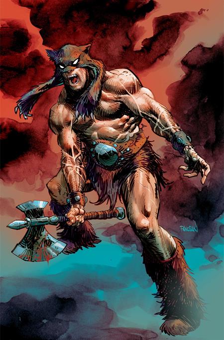 Fire And Ice: Darkwolf #5 Cover F Dan Panosian Metal Premium