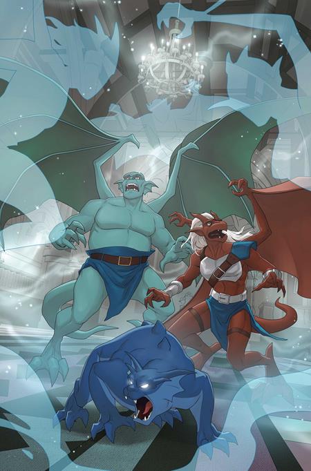 Gargoyles #4 Cover E Meghan Hetrick Metal Premium