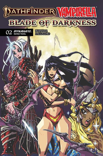Pathfinder / Vampirella: Blade Of Darknes #2 Cover B Andrew Huerta