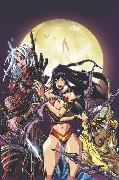 Pathfinder / Vampirella: Blade Of Darknes #2 Cover D Andrew Huerta Metal Premium