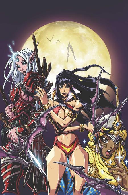Pathfinder / Vampirella: Blade Of Darknes #2 Cover E Andrew Huerta LTD Virgin