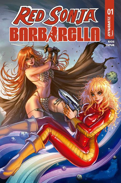 Red Sonja / Barbarella #1 Cover B Collette Turner