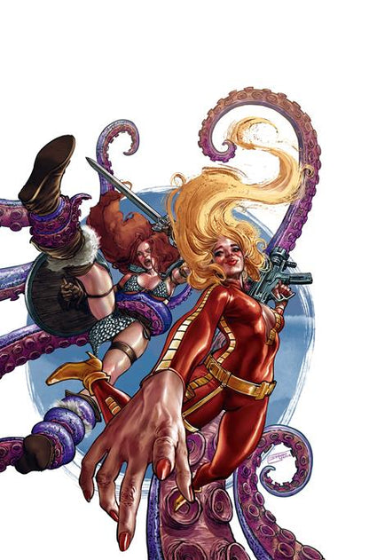 Red Sonja / Barbarella #1 Cover P Incentive 1:15 Diego Yapur Virgin