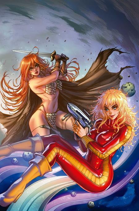 Red Sonja / Barbarella #1 Cover Q Incentive 1:20 Collette Turner Virgin