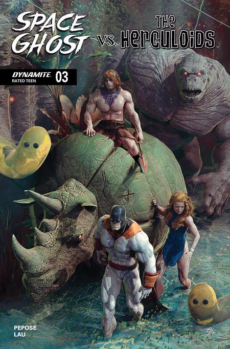 Space Ghost Vs. The Herculoids #3 Cover D Bjorn Barends