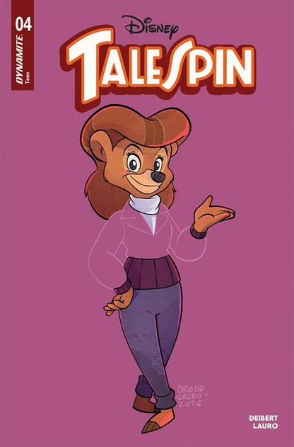 Talespin #4 Cover C Carlo Lauro Color Bleed