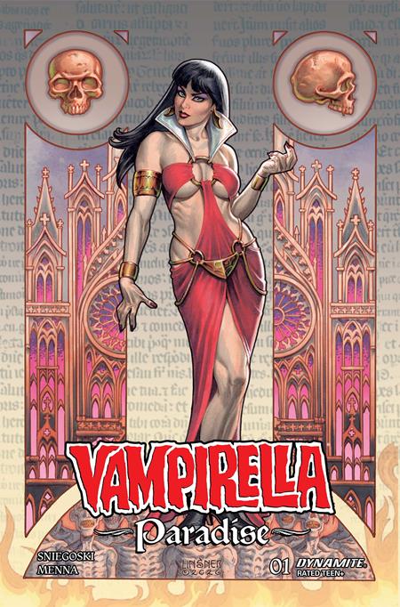 Vampirella: Paradise #1 Cover B Joseph Michael Linsner