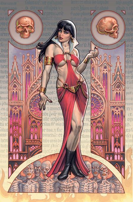 Vampirella: Paradise #1 Cover I Joseph Michael Linsner Ltd Virgin