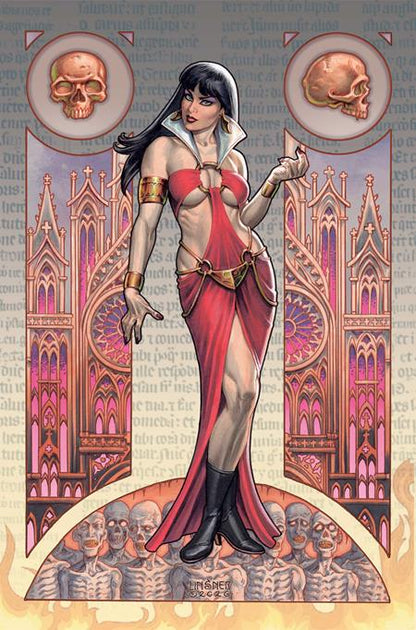 Vampirella: Paradise #1 Cover I Joseph Michael Linsner Ltd Virgin