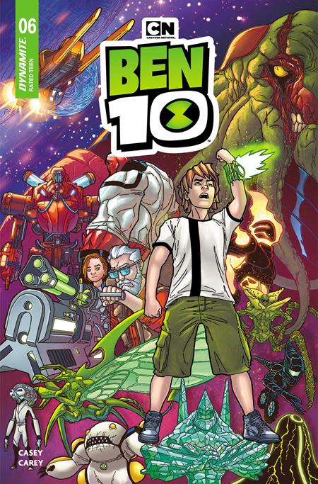 Ben 10 #6 Cover P Cormac Hughes Trade Dress