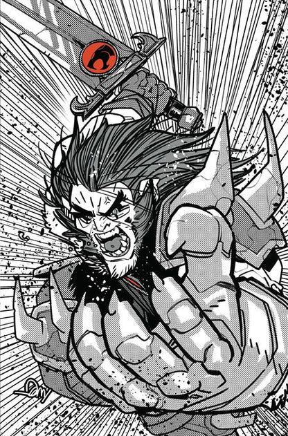 Thundercats (2026) #1 Cover R 1:5 Seth Damoose Line Art Virgin