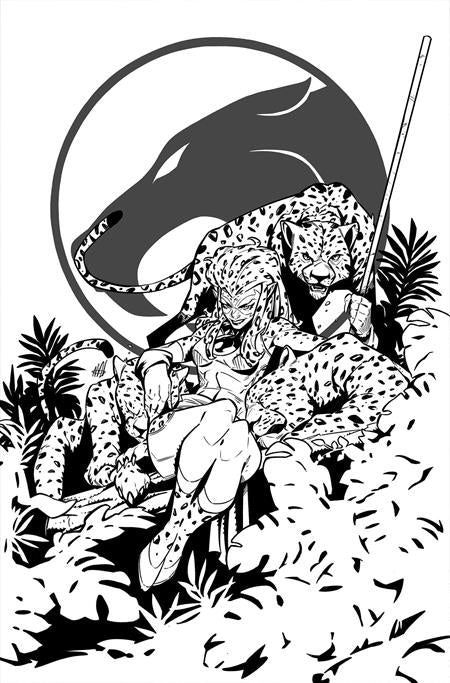 Thundercats: Cheetara #2 Cover M 1:7 Alessandro Miracolo Line Art Virgin