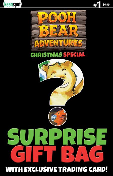 Pooh Bear Adventures Christmas Special #1 (One Shot) Cover B Surprise Cover Bagged with Trading Card