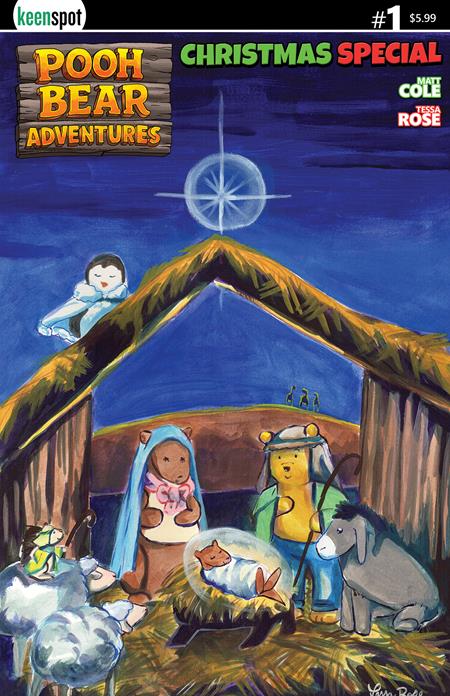 Pooh Bear Adventures Christmas Special #1 (One Shot) Cover C Tessa Rose the Nativity