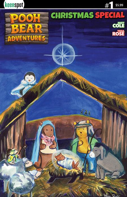 Pooh Bear Adventures Christmas Special #1 (One Shot) Cover C Tessa Rose the Nativity