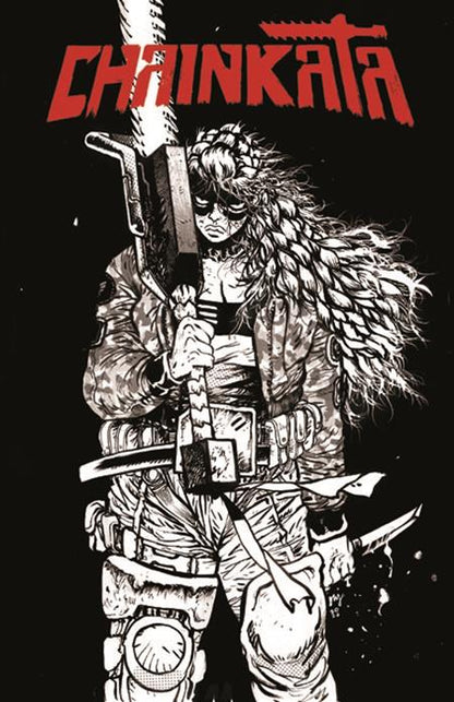 Chainkata #1 Cover B Daniel Warren Johnson B&W