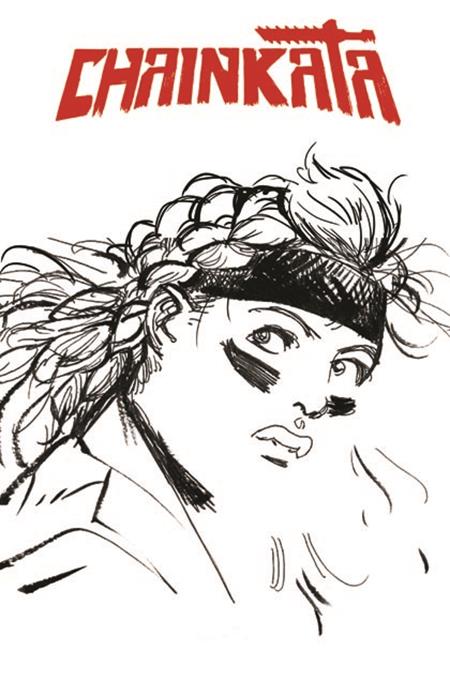 Chainkata #1 Cover I 1:1000 Original Sketch by Daniel Warren Johnson - example sketch, not final cover