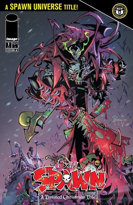 I Saw Spawn A Twisted Christmas Tale #1 Cover A Rob Sketchcraft Duenas