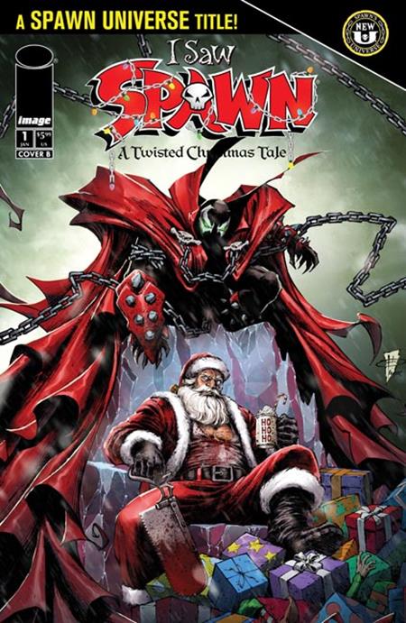 I Saw Spawn A Twisted Christmas Tale #1 Cover B Daniel Henriques