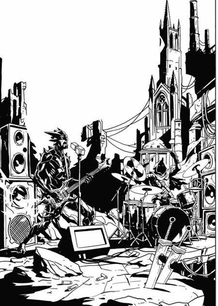 Fireborn #6 Cover F Emmanuel Gervasoni Cardstock Concert B&W