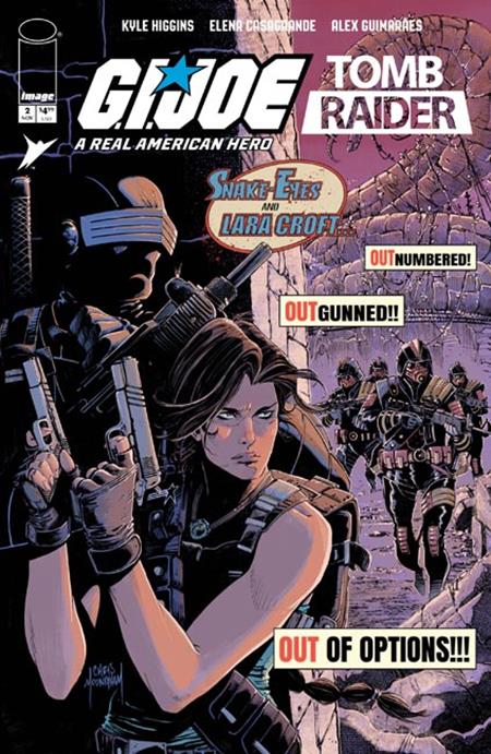 G.I. Joe A Real American Hero Tomb Raider #2 (Of 5) Cover D 1:25 Chris Mooneyham Vintage Joe