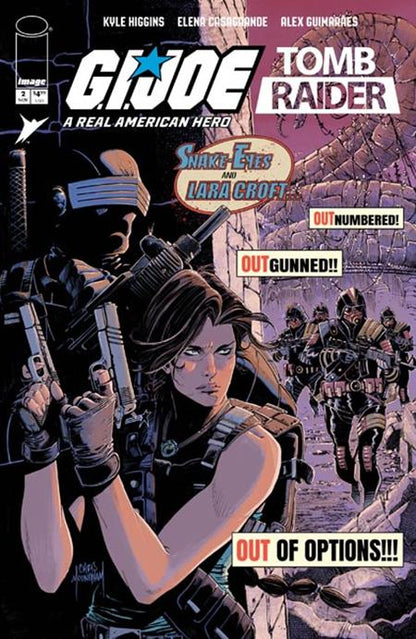 G.I. Joe A Real American Hero Tomb Raider #2 (Of 5) Cover D 1:25 Chris Mooneyham Vintage Joe