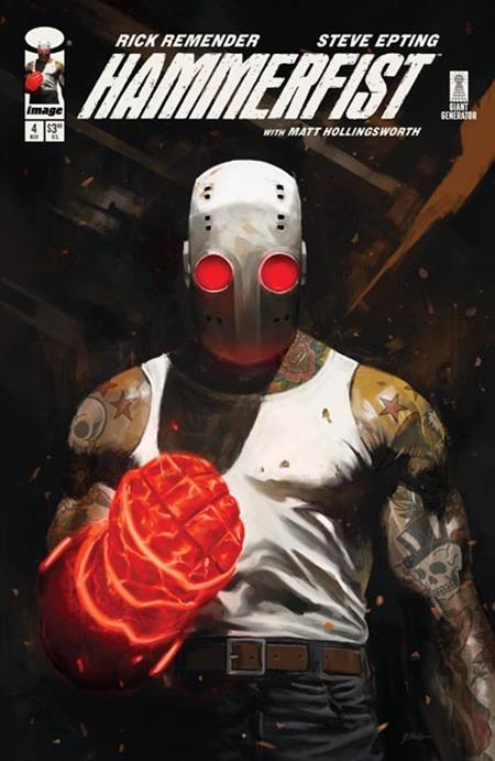 Hammerfist #4 Cover A Steve Epting
