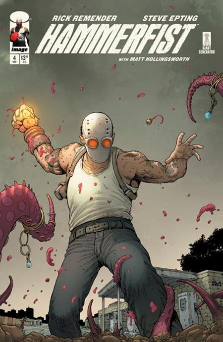 Hammerfist #4 Cover B Andre Lima Araujo