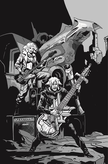 Lost Fantasy #14 Cover D Emmanuel Gervasoni Cardstock Concert B&W