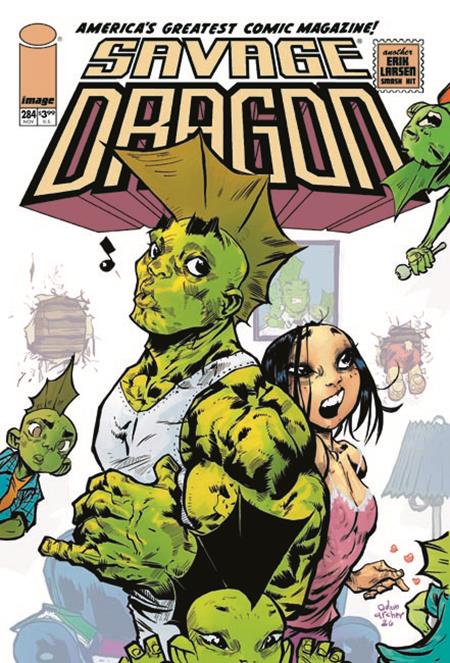 Savage Dragon #284 Cover C Adam Archer