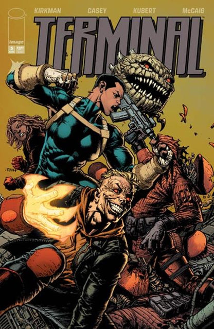 Terminal #5 Cover B David Finch & Dave McCaig