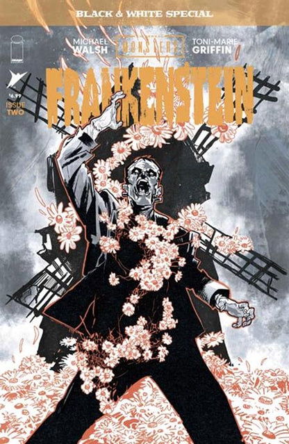 Universal Monsters Frankenstein B&W Special #2 Cover A Michael Walsh