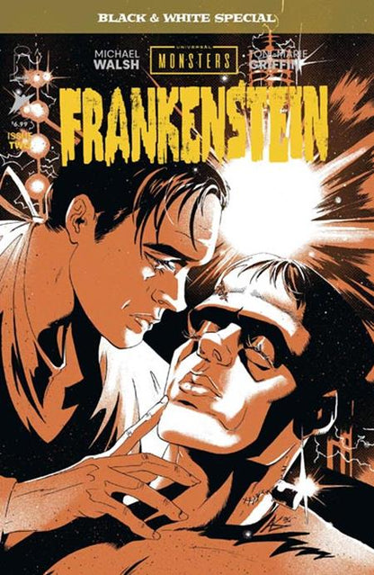 Universal Monsters Frankenstein B&W Special #2 Cover B A.L. Kaplan