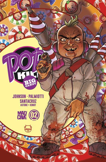 Pop Kill: Big Candy #2 (Of 4) Cover E Dave Johnson Cardstock Foil
