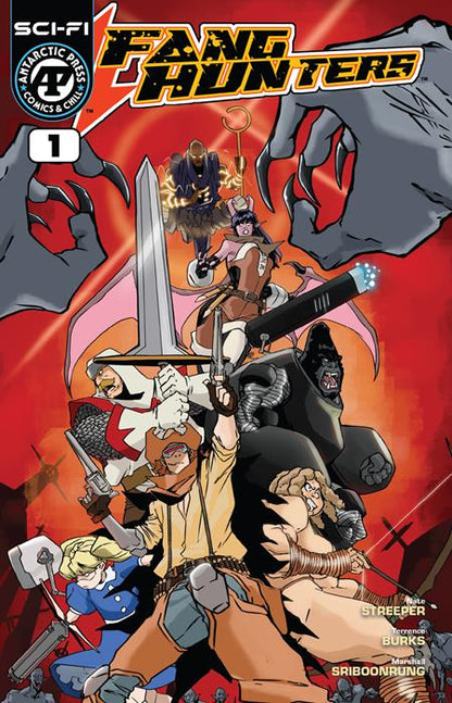 Fang Hunters #1 Cover A Terrence Burks