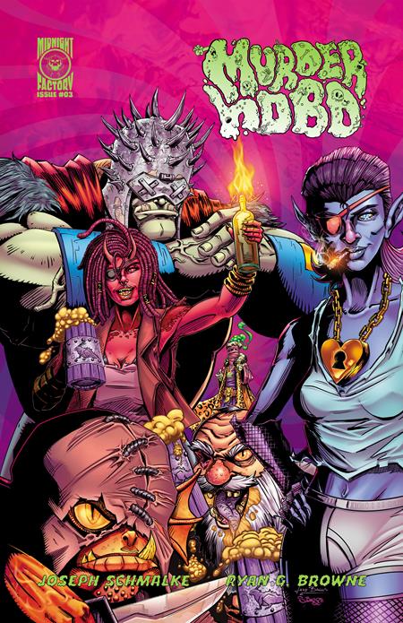 Murder Hobo #3 Cover C 10 Copy Baggs Brothers Unlock